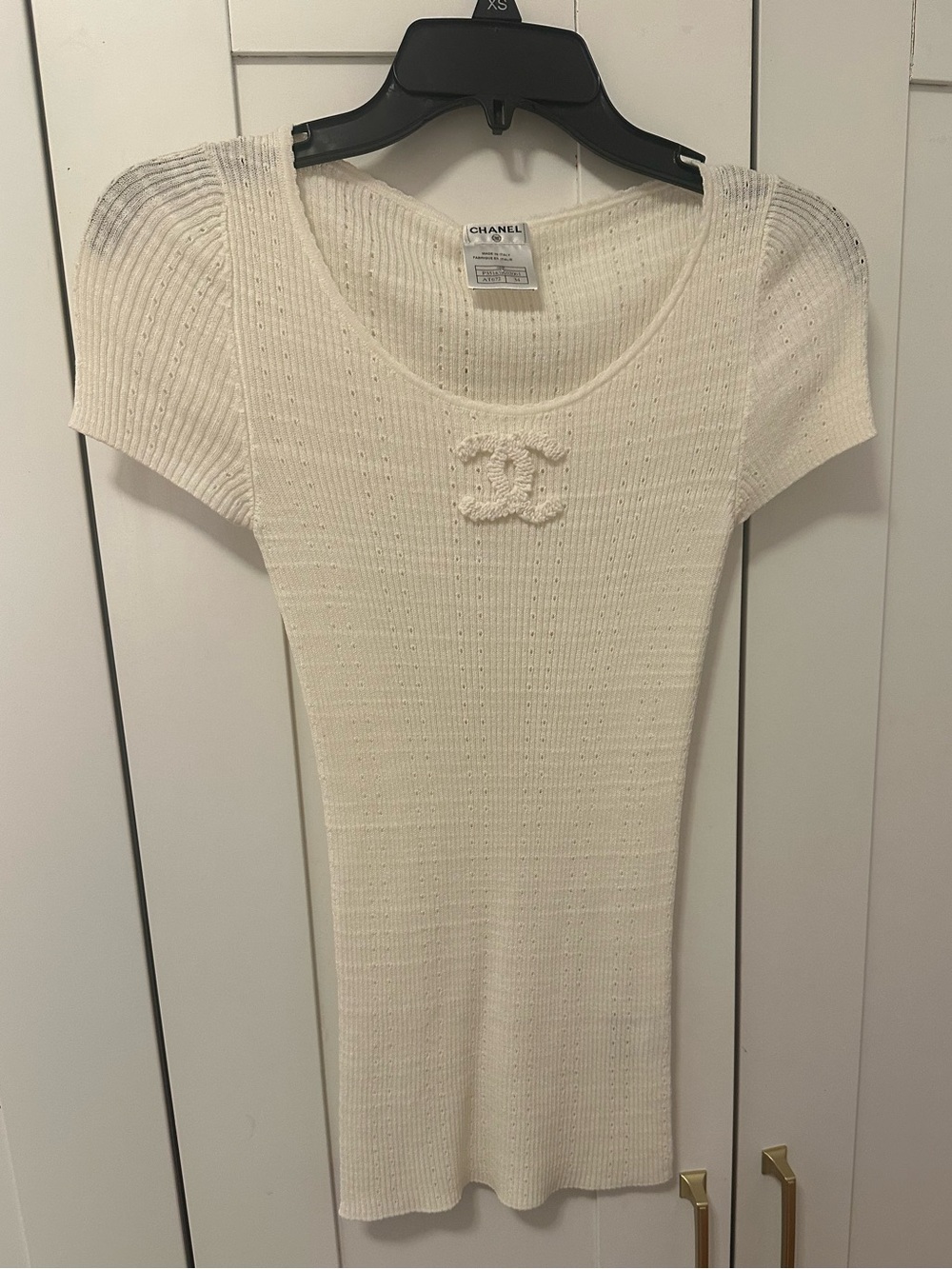 Vintage Chanel knit tshirt